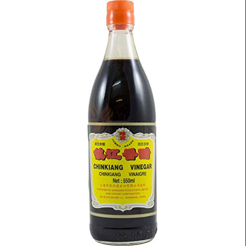 Chinkiang Black Rice Vinegar 550ml Authentic Chinese Vinegar for Dipping & Cooking