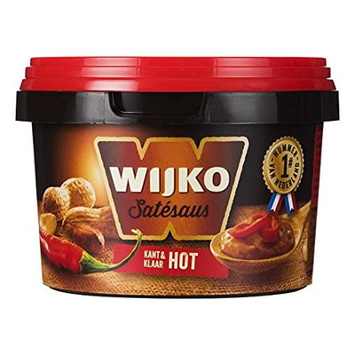 Wijko Hot Satay Peanut Sauce Ready-Made 500ml