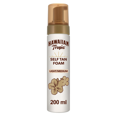 Hawaiian Tropic Self-Tanning Foam Light/Medium 200ml