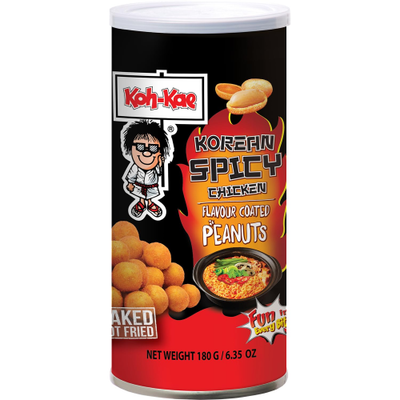 Koh-Kae Korean Chicken Flavour Peanuts 180g Thai Snack