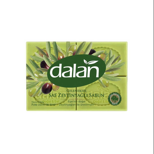 Dalan Olive Oil Bath Soap Bar 4x150g (600g) Pure Skin Cleanser