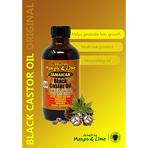 Jamaican Mango & Lime Black Castor Oil Original 118ml Hair & Scalp Oil