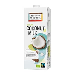 Organic Fairtrade Coconut Milk 400ml Certified Organic Cooking Ingredient