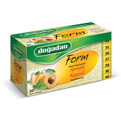 Doğadan Form Apricot Herbal Tea 20 Sachets
