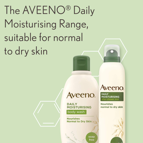 Aveeno After Shower Body Spray Moisturizer with Natural Oat Extract