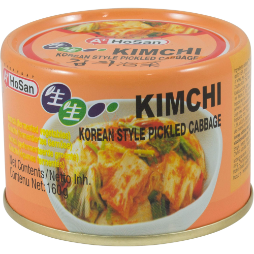 Hosan Kimchi Fermented Vegetables 160g Authentic Korean Spicy Side Dish