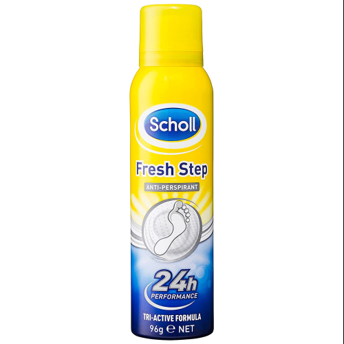 Scholl Fresh Step Anti-Sweat Foot Spray 96g Odour Control