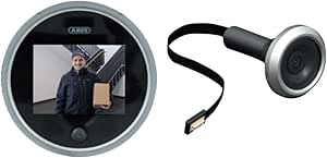 ABUS DTS3218 Digital Door Viewer 3.2" Screen Black & Silver