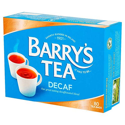 Barry's Tea Decaffeinated Black Tea 80 Teabags Rich & Smooth