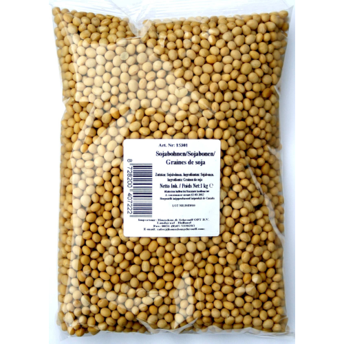 HS Soybeans Non-GMO 1000g Plant-Based Protein for Cooking & Baking