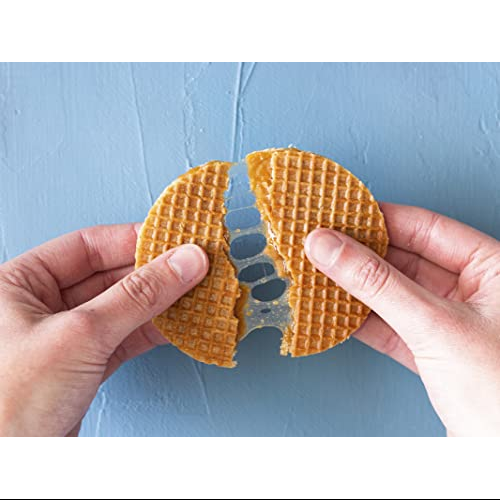 Daelmans Stroopwafels 10-Pack Clip Bag 290g Authentic Dutch Caramel Waffles