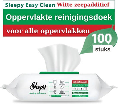 Sleepy Easy Clean Multi-Surface Wipes 100 Pack Fresh Scent Paraben-Free