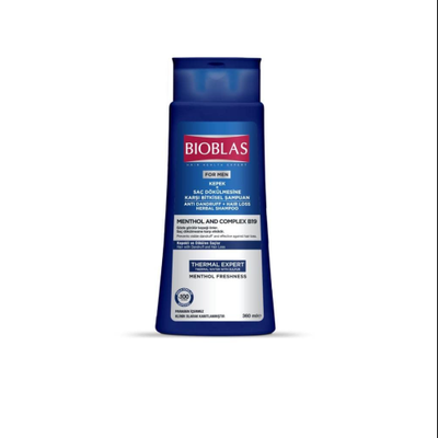 Bioblas Men Anti-Dandruff Shampoo Thermal Water & Menthol 360ml