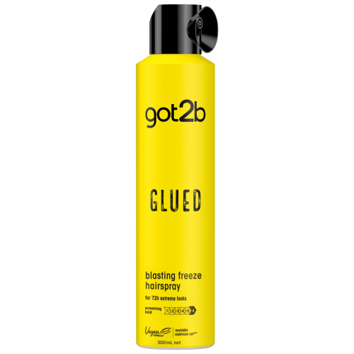 Schwarzkopf Got2b Glued Freeze Hair Spray 300ml Extreme Hold