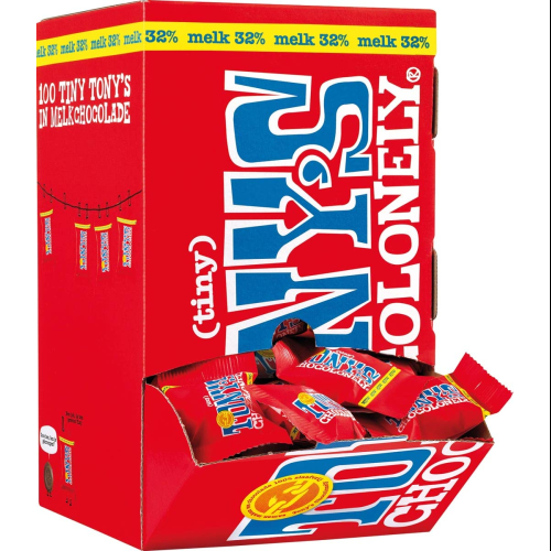 Tony's Chocolonely Tiny Tony's Milk Chocolate 900g Share Bag