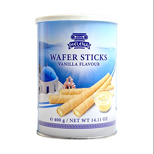 Feiny Biscuits Vanilla Cream Waffle Rolls 400g Crispy Rolled Wafers