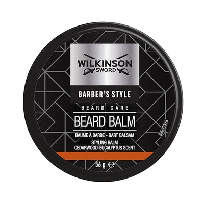Wilkinson Sword Barbers Style Beard Balm 56g Cedarwood & Eucalyptus