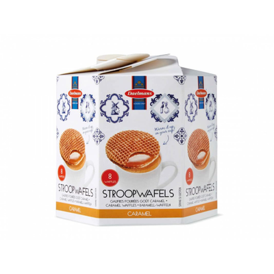 Daelmans Stroopwafels 8 Hexa Gift Boxes Caramel Dutch Waffle Cookies