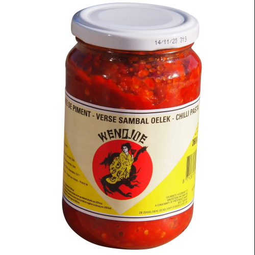 Wendjoe Sambal Oelek 360g Indonesian Chili Paste