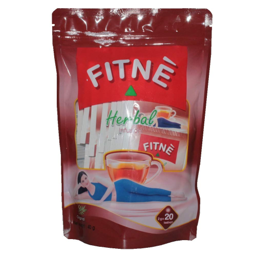 Fitne Senna Herbal Tea 20 Bags x 2g Red Bag Digestive Herbal Infusion