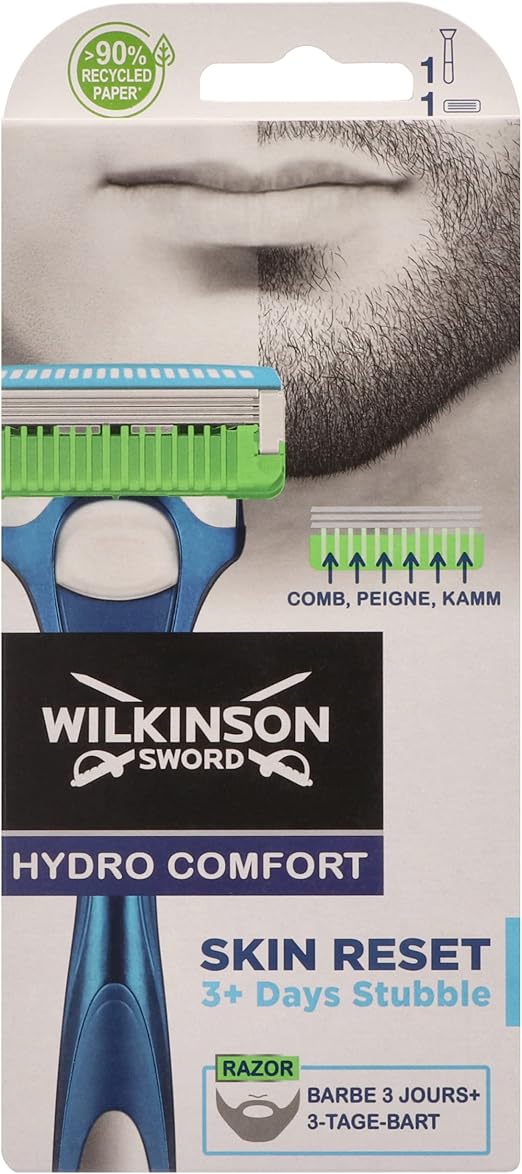 Wilkinson Sword Hydro Comfort Skin Reset Razor, Pack of 1