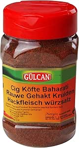 Gulcan Baharat Raw Meatball Spice Mix Minced Meat Seasoning 200g
