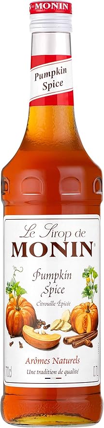Monin Pumpkin Spice Syrup 700ml Coffee & Cocktail Syrup