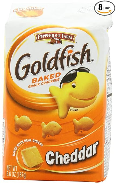 Pepperidge Farm Goldfish Crackers Cheddar Baked 187g No Artificial Preservatives
