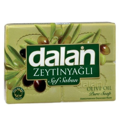 Dalan Olive Oil Bath Soap Bar 4x150g (600g) Pure Skin Cleanser