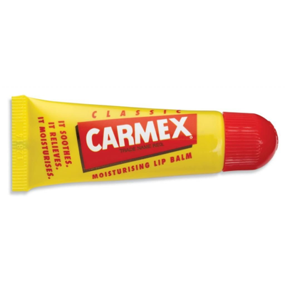 Carmex Classic Lip Balm Tube 10g Moisturizing Protection for Chapped Lips