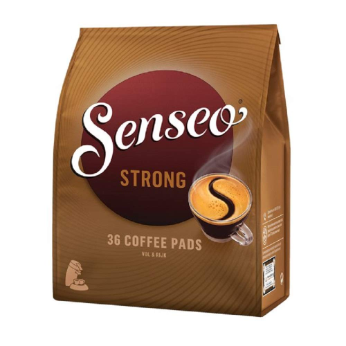 Senseo Strong Coffee Pads 36-Pack Bold Full-Bodied for Senseo Machines