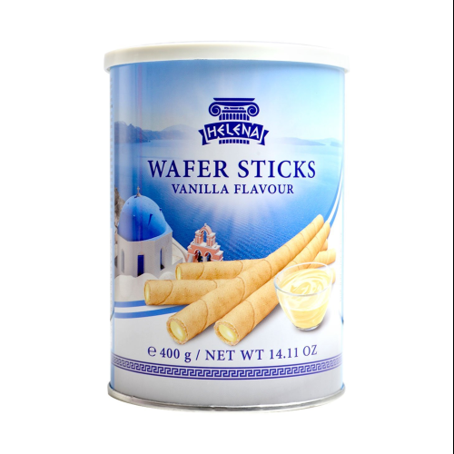 Feiny Biscuits Vanilla Cream Waffle Rolls 400g Crispy Rolled Wafers