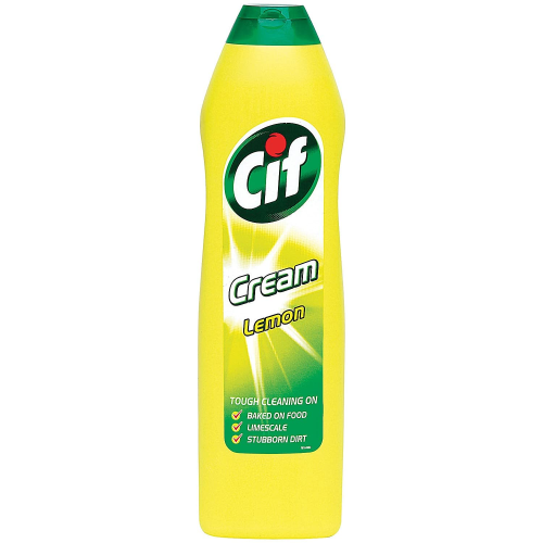Cif Cream Lemon Multi-Surface Cleaning Cream 500ml