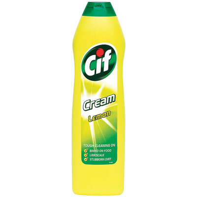 Cif Cream Lemon Multi-Surface Cleaning Cream 500ml