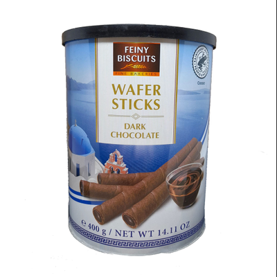 Feiny Biscuits Chocolate Cream Waffle Rolls 400g