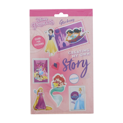 Disney Princess Sticker Set 700 Stickers Colourful Craft Activity for Kids