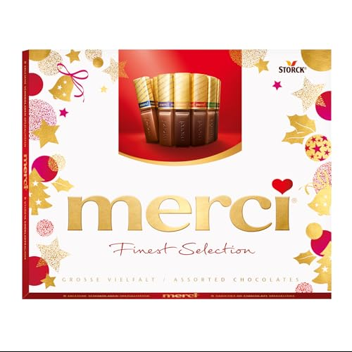 Merci Finest Selection Assorted Chocolate Gift Box 250g European Milk & Dark Chocolates