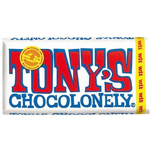 Tony's Chocolonely White Chocolate Bar 180g Sustainably Sourced