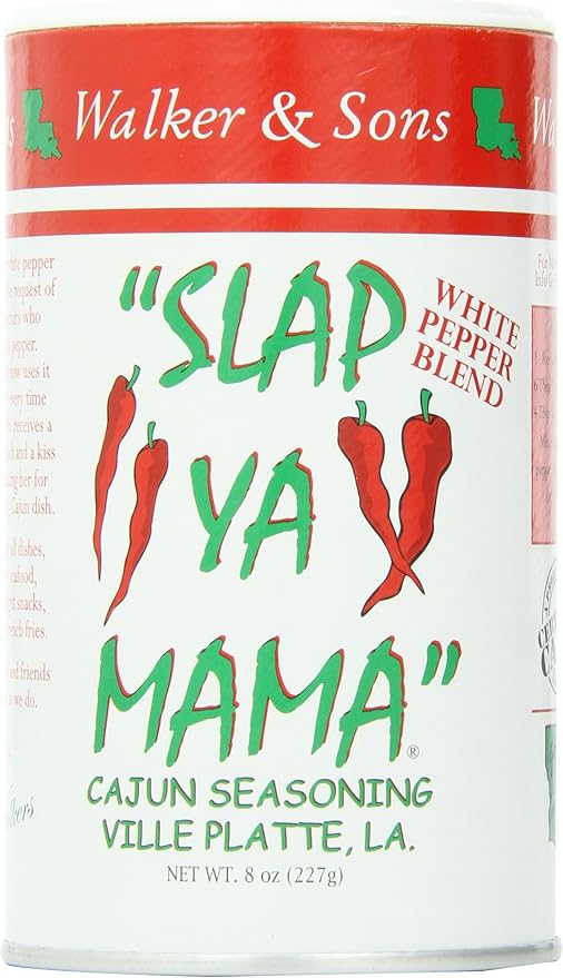 Slap Ya Mama Cajun Seasoning White Pepper Blend 227g