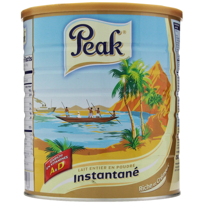 Peak Dry Whole Milk Powder 2500g Full Cream for Baking, Cooking & Beverages