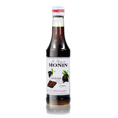 Monin Chocolate Syrup 250ml Rich Smooth Chocolate Flavouring