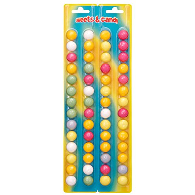 Woogie Chewing Gum Balls 56 Pieces Colourful Assorted Flavours