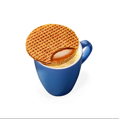 Daelmans Stroopwafels in Delft Blue Tin 230g 8-Pack Dutch Gift Tin