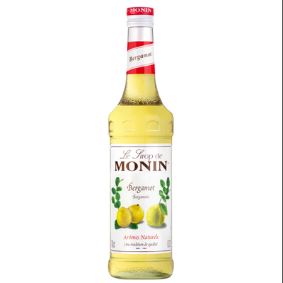 Monin Bergamot Syrup 700ml Premium Citrus Flavouring for Cocktails and Tea