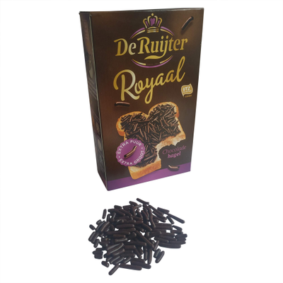 De Ruijter Royaal Chocolate Flakes 380g Premium Dutch Chocolate Sprinkles