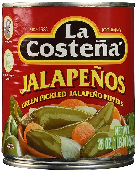 La Costeña Whole Jalapeño Peppers 737g