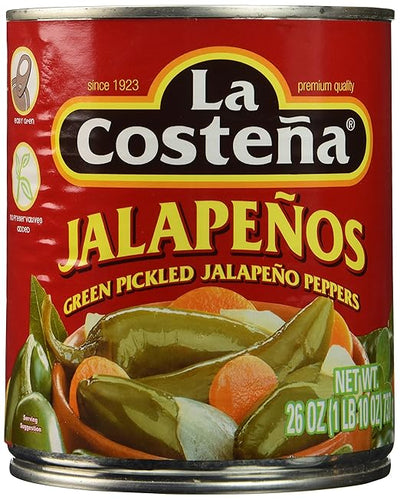 La Costeña Whole Jalapeño Peppers 737g