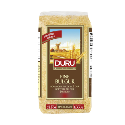 Duru Fine Bulgur Wheat 1kg for Köfte, Pilaf & Soups