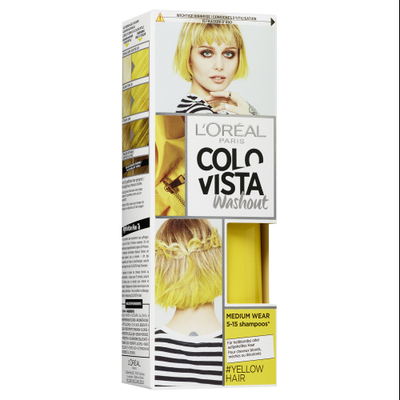 L'Oréal Paris Colorista Washout Yellow Temporary Hair Dye Semi-Permanent Color