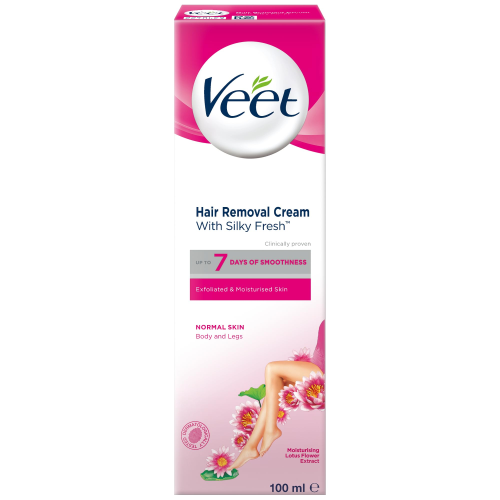 Veet Hair Removal Cream Jasmine Fragrance 100ml for Smooth Skin